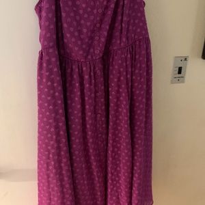 Torrid Chiffon Midi Dress